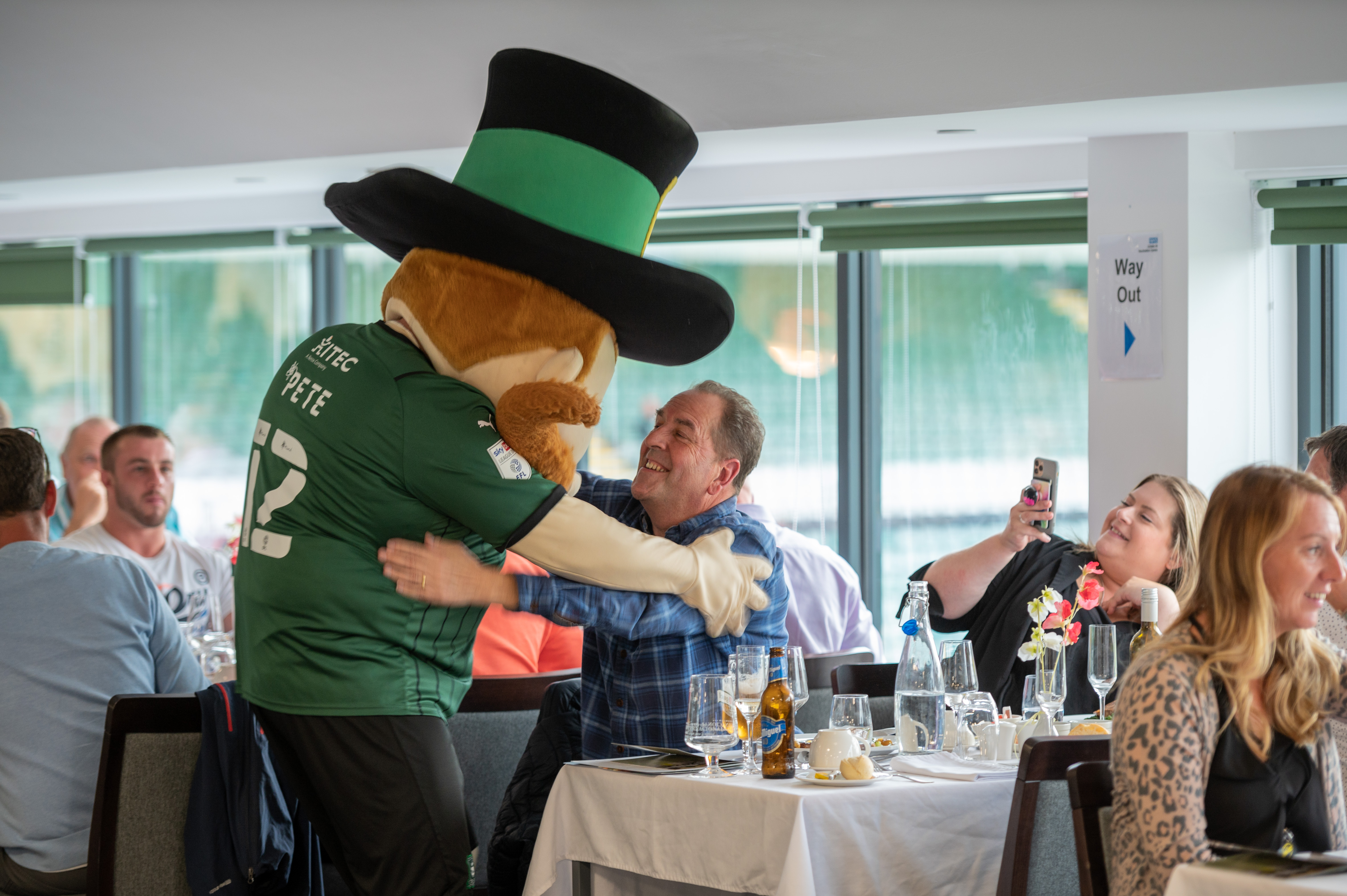 Burton Albion Hospitality Sold Out Plymouth Argyle PAFC